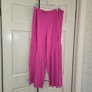 SHEIN pants wide legs elastic waist never worn NWOT
